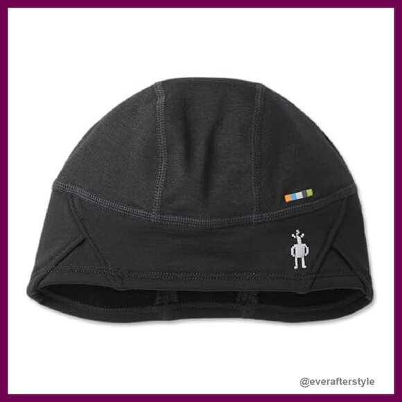 Active Fleece Ponytail Beanie Contoured Drop-Ear Design Reflective Winter main image 6